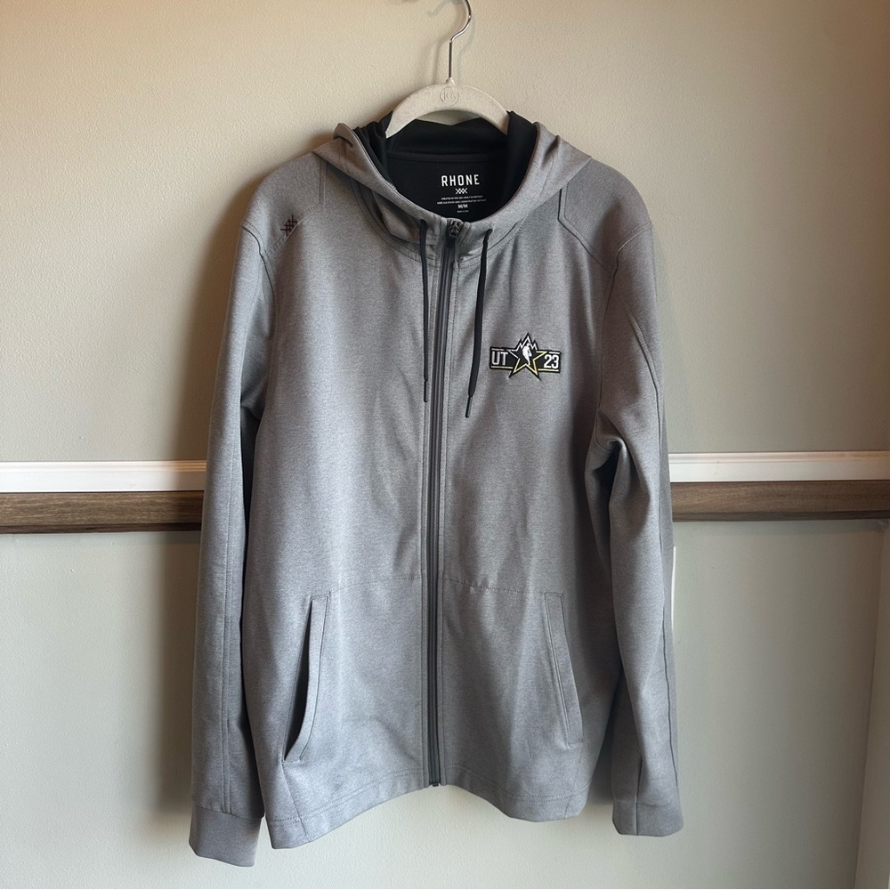 Rhone Spar Full Zip Performance Hoodie Jacket UT23 NBA All-Star Logo​​​